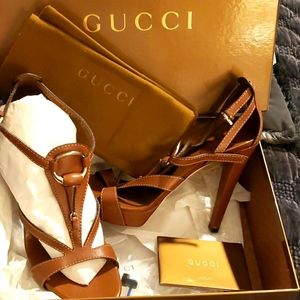 Gucci horse bit sandals